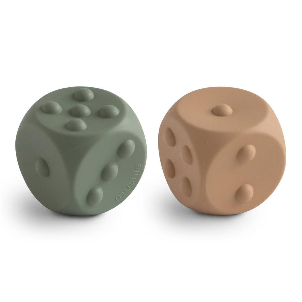 Dice Press Toy, Dried Thyme/Natural - Mushie