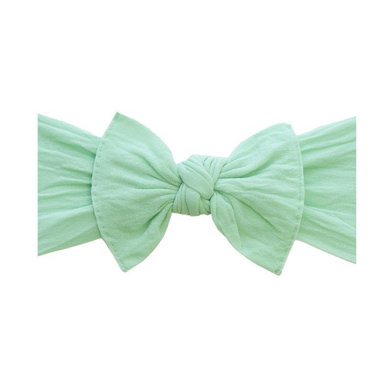 Knot, Mint - Baby Bling Bows