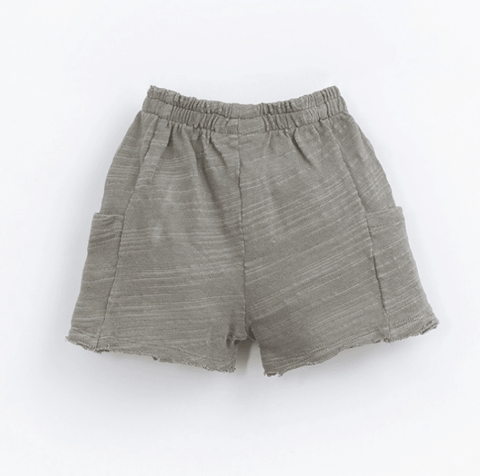 Printed Jersey Shorts, Coal - Play Up