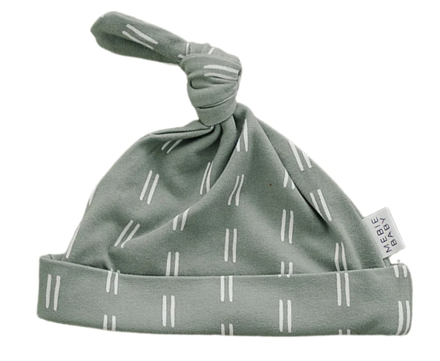 Knot Hat, Sage Strokes - Mebie Baby
