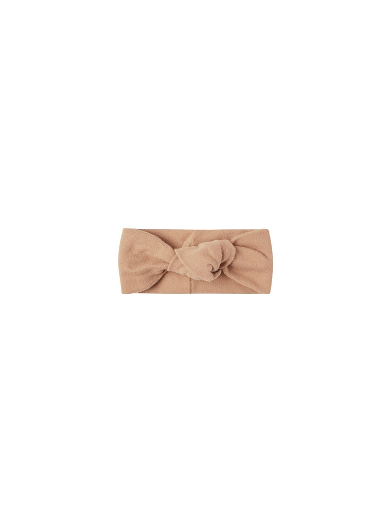 Knotted Headband, Apricot - Quincy Mae