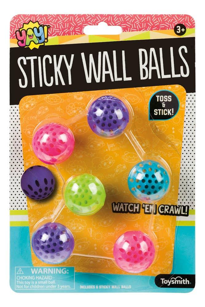 Yay! Sticky Wall Balls - Toysmith