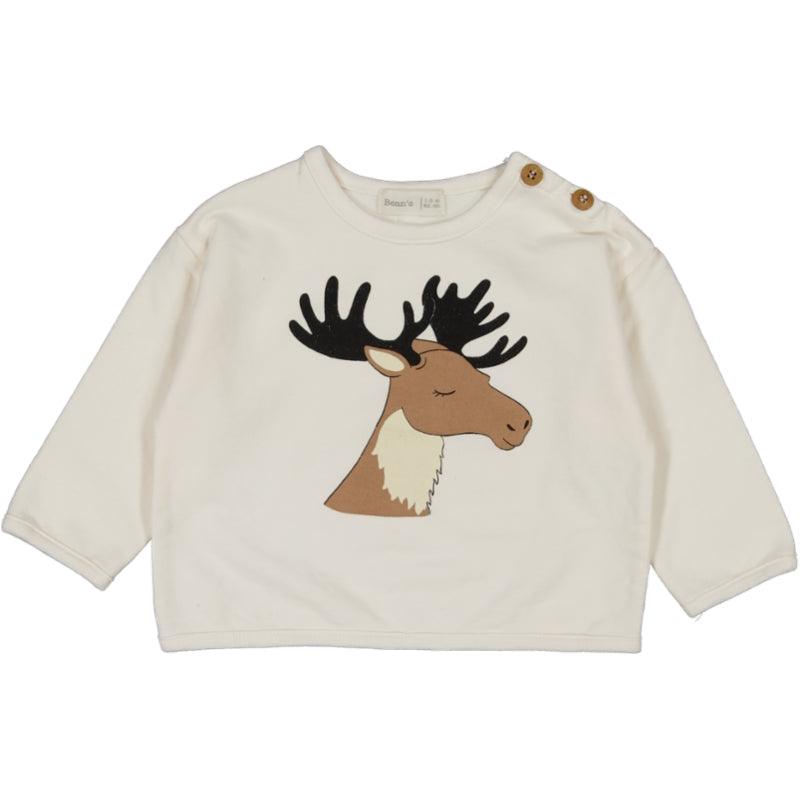 Cotton Pullover, Moose - Beans