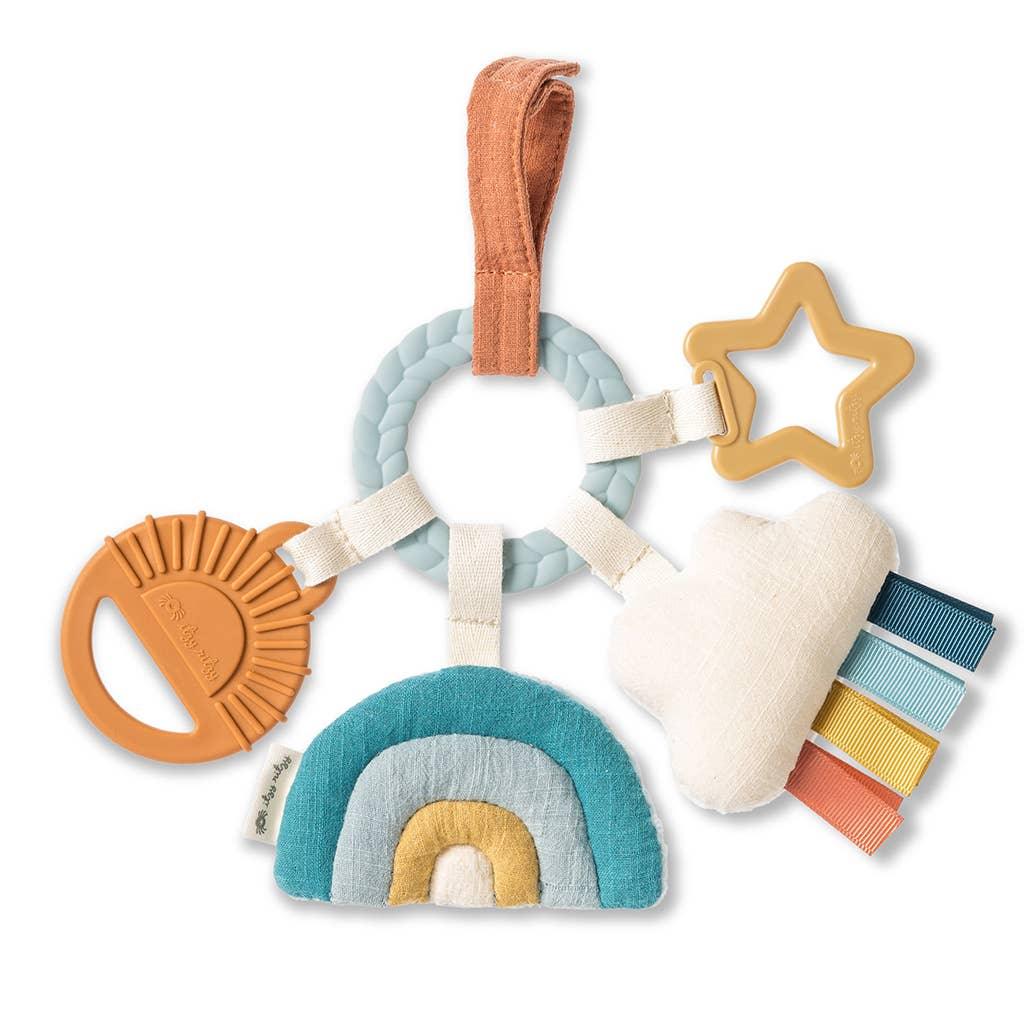 Bitzy Busy Ring™ Teething Activity Toy Cloud - Itzy Ritzy