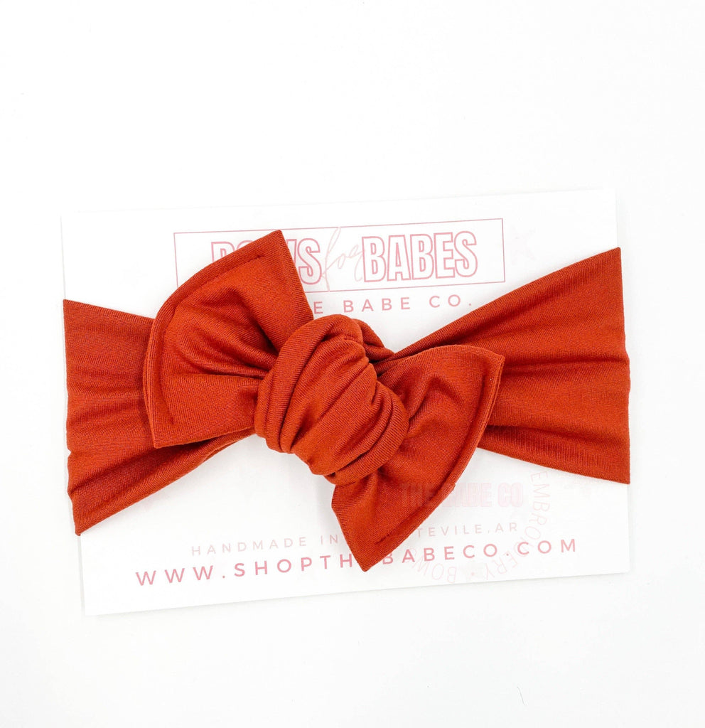Saucy Knotted Headband - The Babe Co.