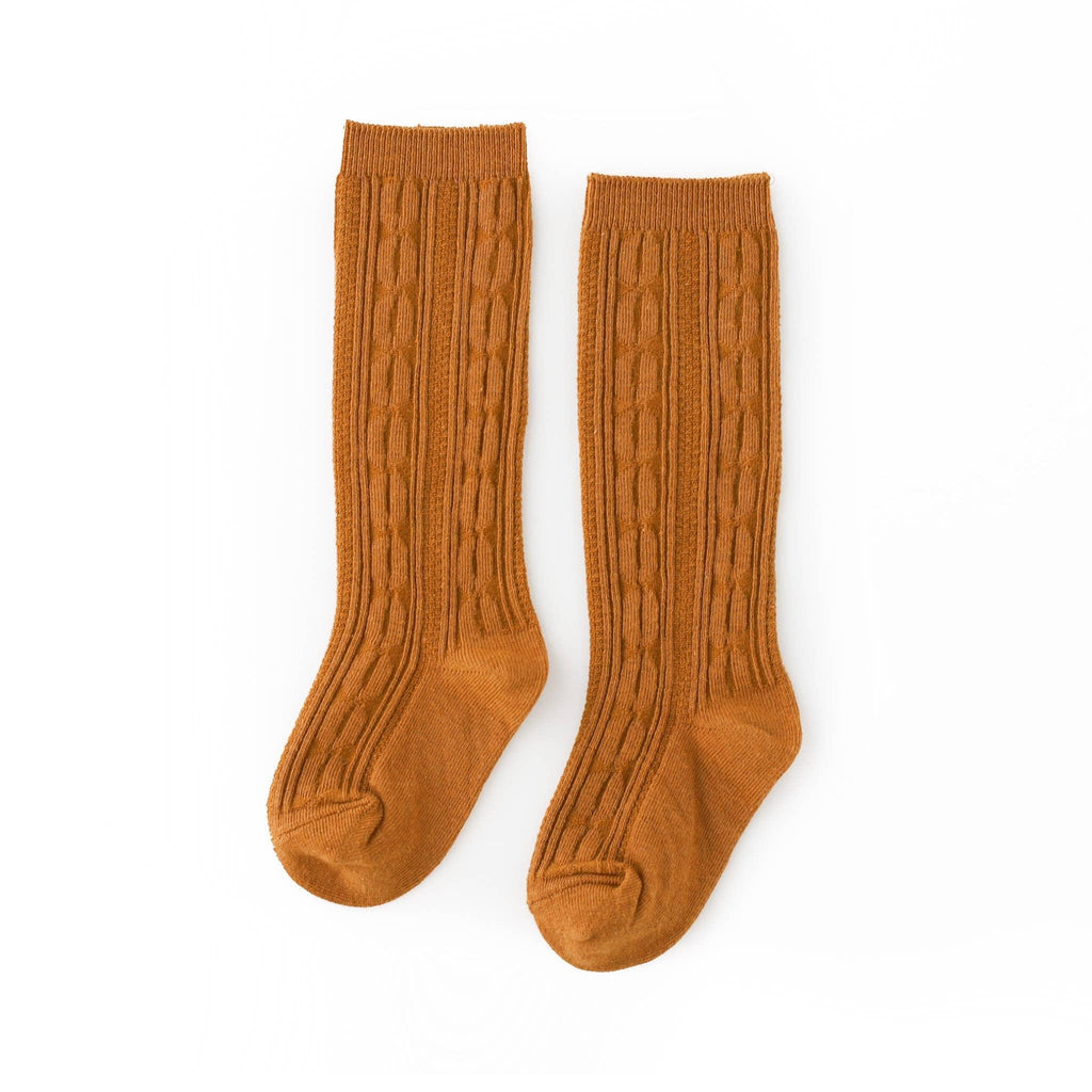 Gold Knee High Socks - Little Stocking Co.