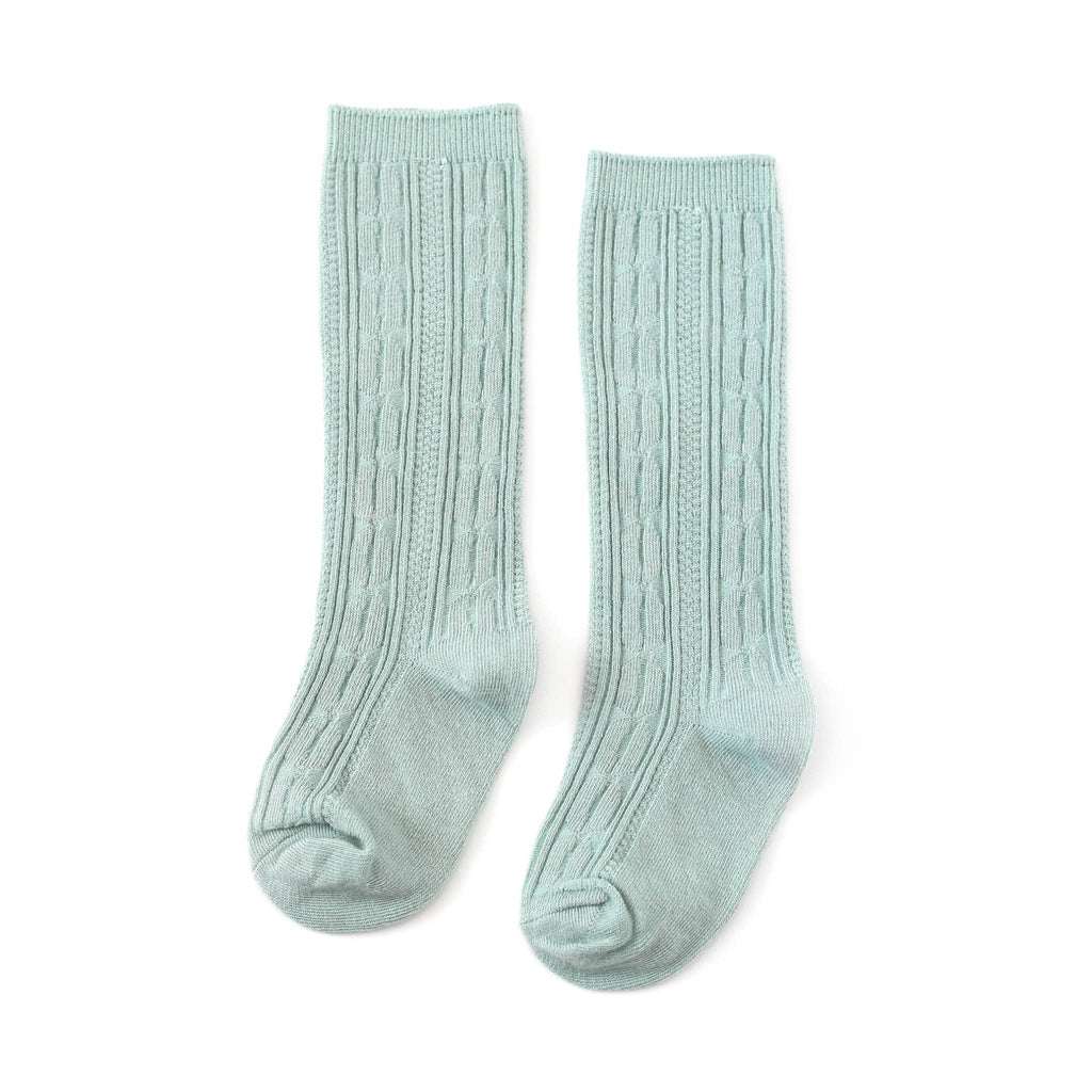 Mist Knee High Socks - Little Stocking Co.
