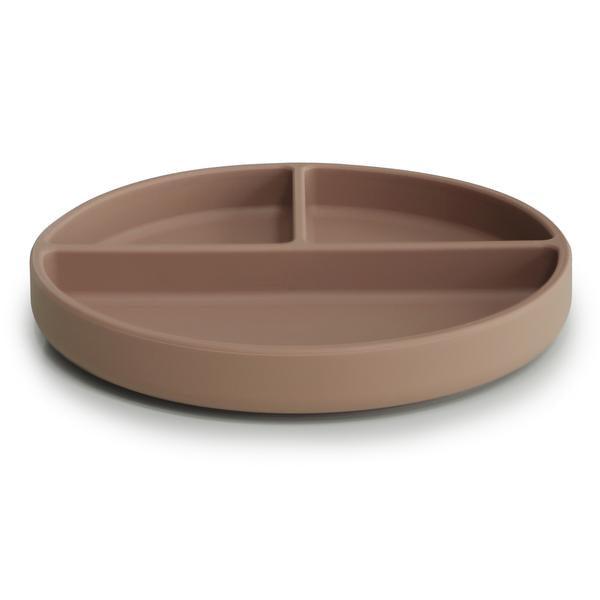 Silicone Suction Plate, Natural - Mushie