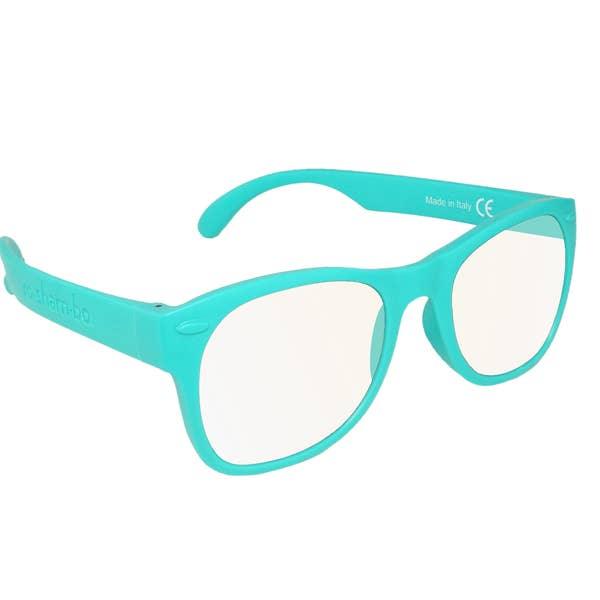 Screen Time Blue Blocker AVN Glasses, Mint - Roshambo Baby