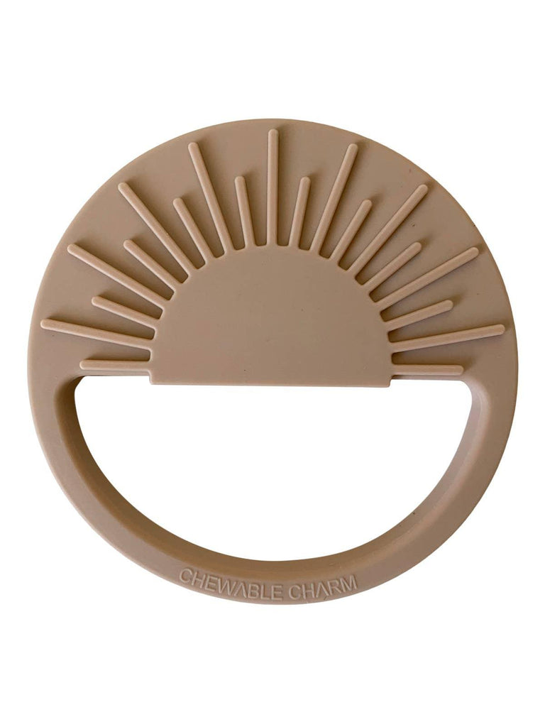 Sun Silicone Teether, Oat - Chewable Charm