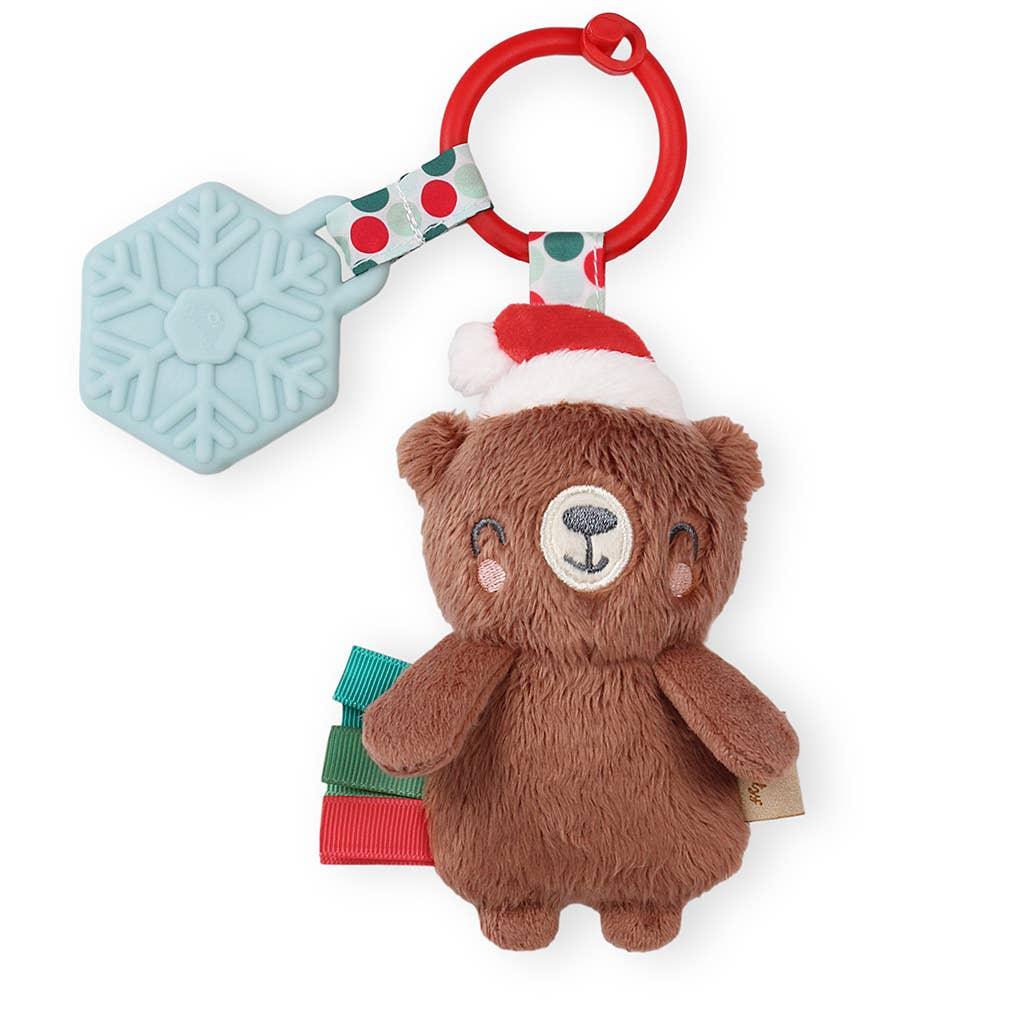 Holiday Bear Itzy Pal™ Plush + Teether - Itzy Ritzy