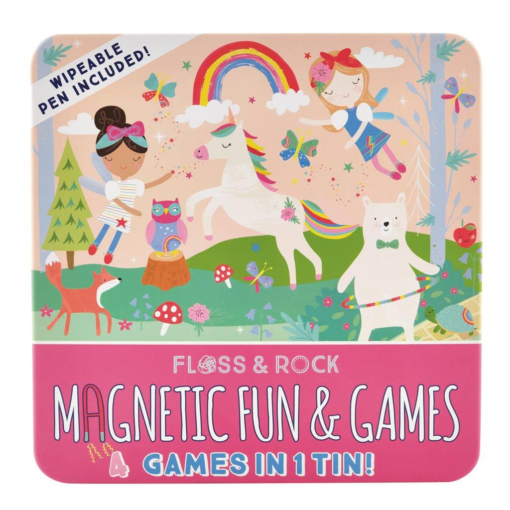 Rainbow Fairy Magnetic Fun & Games - Floss and Rock