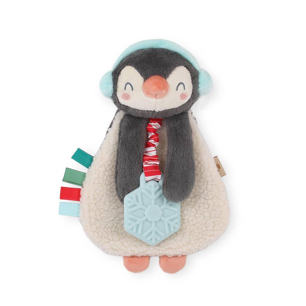 Holiday Penguin Itzy Lovey™ Plush + Teether Toy - Itzy Ritzy