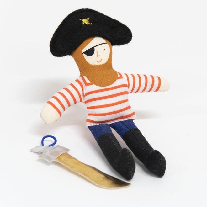 Pirate Mini Suitcase Doll - Meri Meri