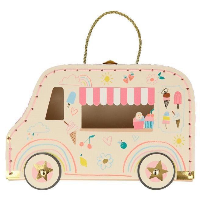 Ice Cream Van Bunny Mini Suitcase - Meri Meri