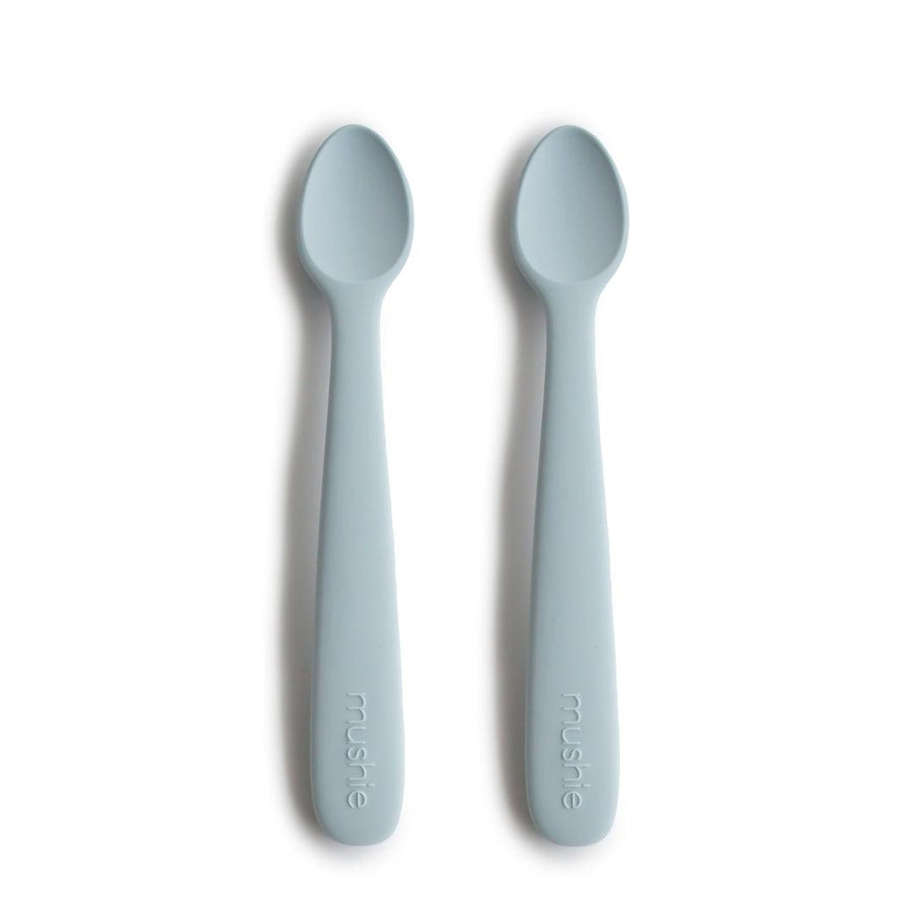 Silicone Feeding Spoons, Powder Blue - Mushie