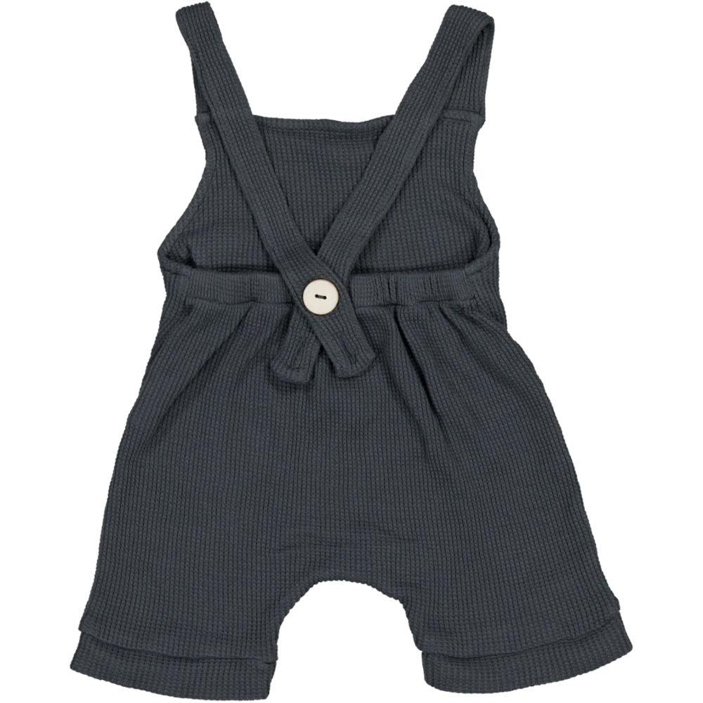 Waffle Romper, Anthracite - Bean's Barcelona