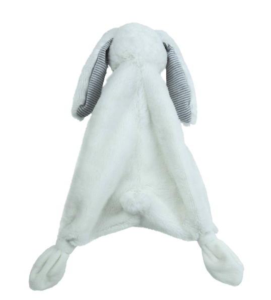Silky Bunny Lovey, White - Mary Meyer