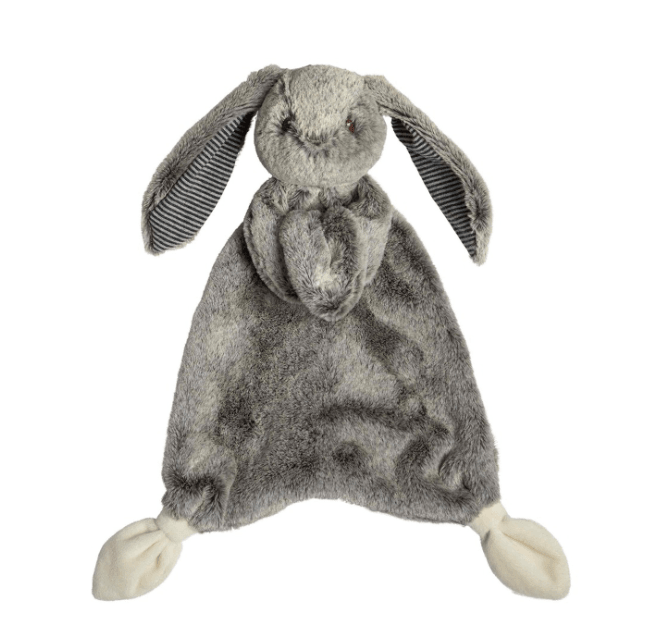 Silky Bunny Lovey, Grey - Mary Meyer
