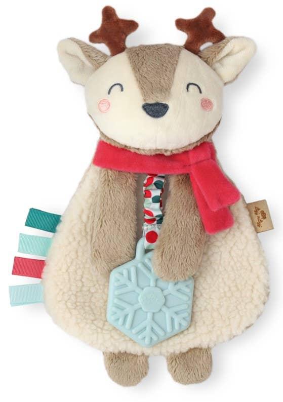Holiday Reindeer Itzy Lovey™ Plush + Teether Toy - Itzy Ritzy