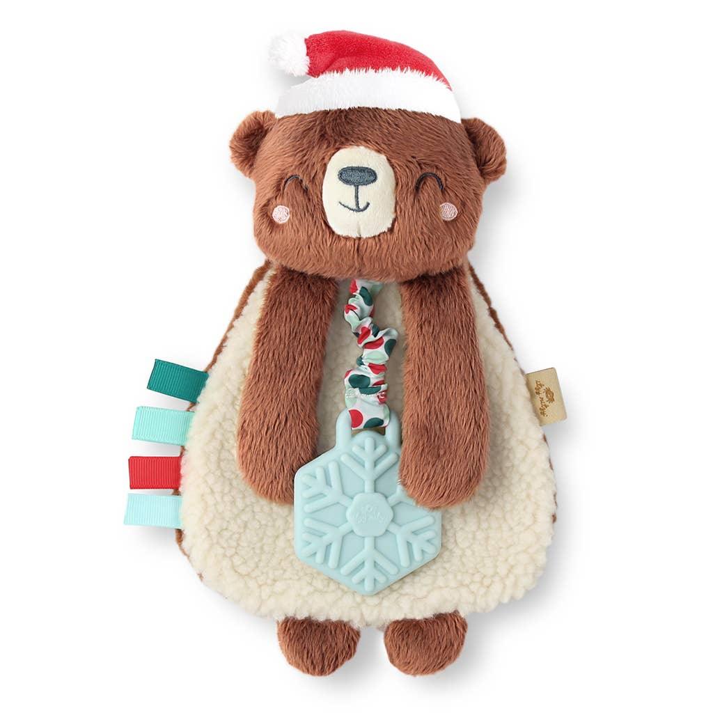 Holiday Bear Itzy Lovey™ Plush + Teether Toy - Itzy Ritzy