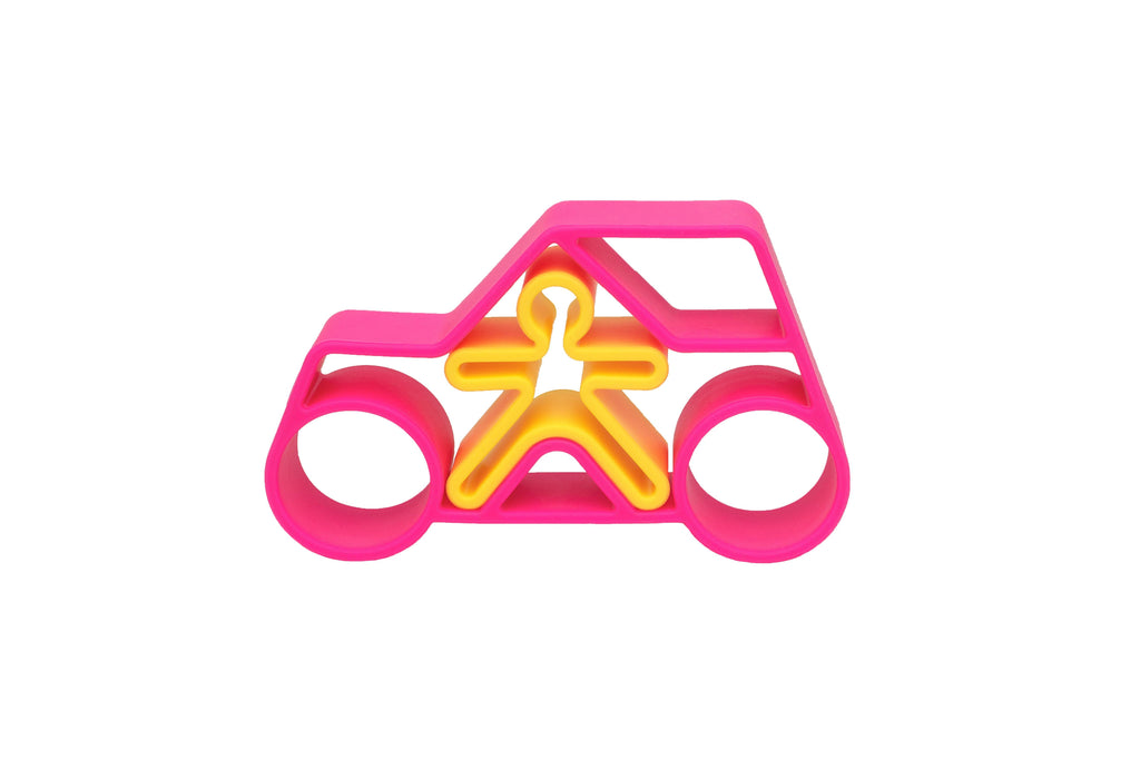 Neon Car & Kid - Pink - dëna - USA