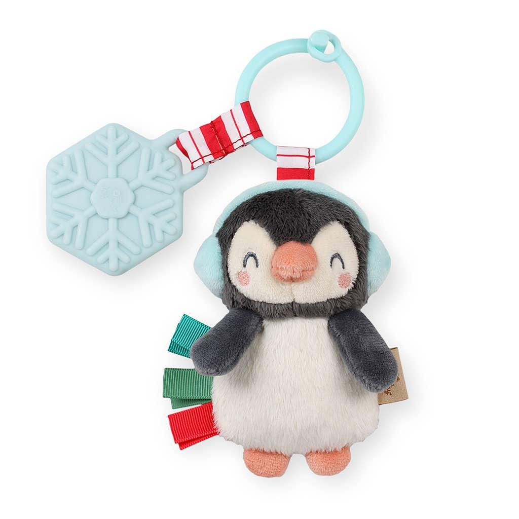 Holiday Penguin Itzy Pal™ Plush + Teether - Itzy Ritzy