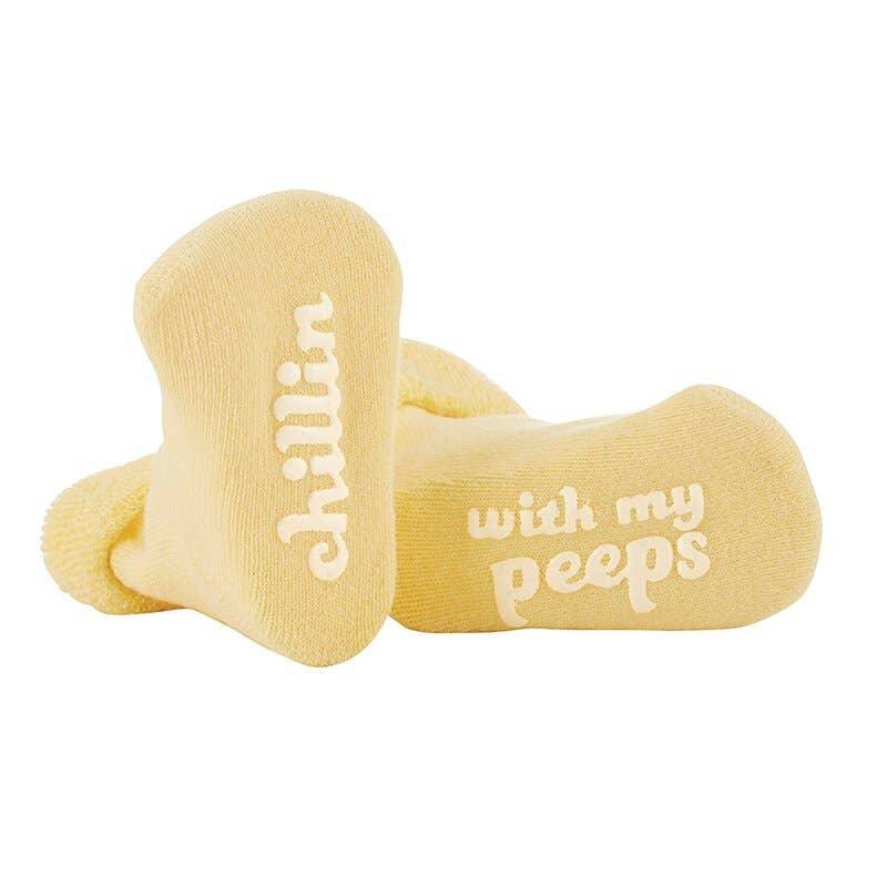 Chillin' w/ My Peeps Socks - Stephan Baby by Creative Brands