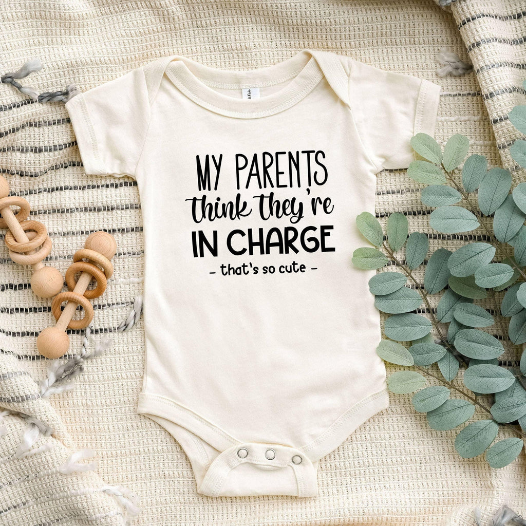 Think They're in Charge Onesie - The Juniper Shop Wholesale