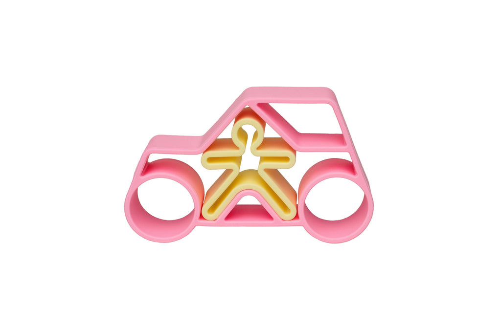Pastel Car & Kid - Pink - dëna - USA