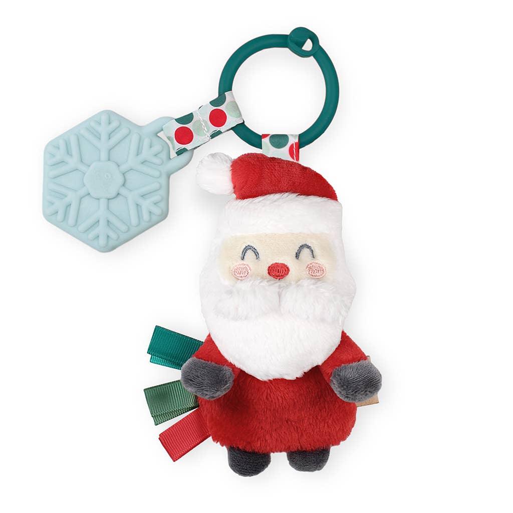 Holiday Santa Itzy Pal™ Plush + Teether - Itzy Ritzy