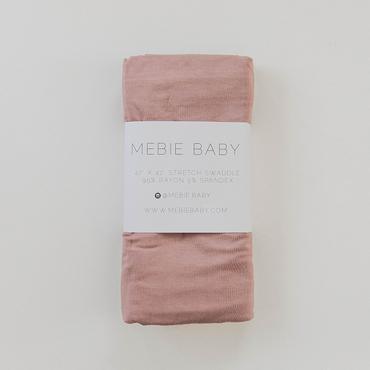 Dusty Rose Stretch Swaddle - Mebie Baby