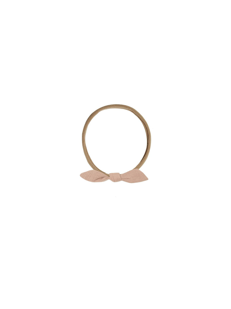 Little Knot Headband, Apricot/Beige - Quincy Mae